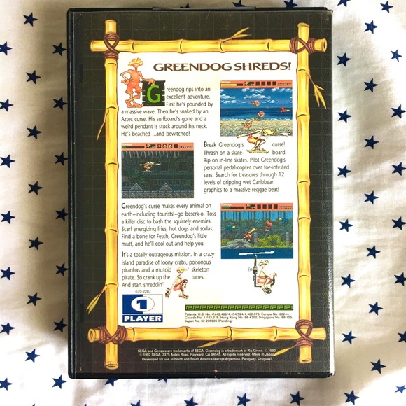 🛑 SOLD 🛑 Greendog: The Beached Surfer Dude! (Sega Genesis Game) - Picture 2 of 3